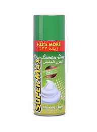 Supermax Shaving Foam Lemon Lime 400Ml