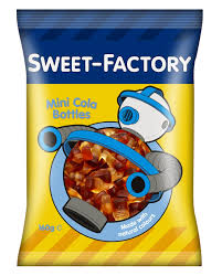 Sweet Factory Mini Cola Bottles Jelly Candies 160Gm