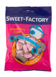 Sweet Factory Strawberry Cake Jelly Candies 225G