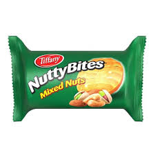 Tiffany Nutty Bites Mixed Nuts Biscuit 72Gm