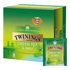 Twinings Green Tea With Mint 100 Bags