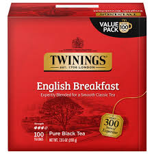 Twining Tea English Breakfast 100 Count