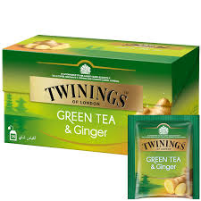 Twinings Green Tea Ginger 25 Bags