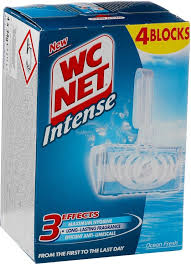 Wc Net Ocean Fresh Rim Block Toilet Cleaner 240g