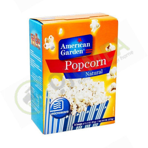 American Garden Microwave Popcorn Natural 273G