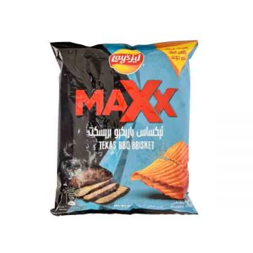 Lays Max Potato Chips Texas Bbq Brisket 85gm