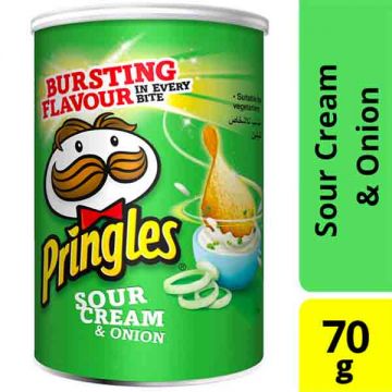 Pringles Potato Chips Sour Cream Nonion