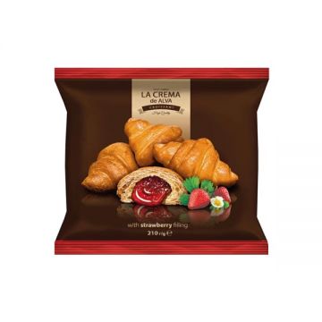 Krambals Croissant Mini Strawberry Milk 210gm