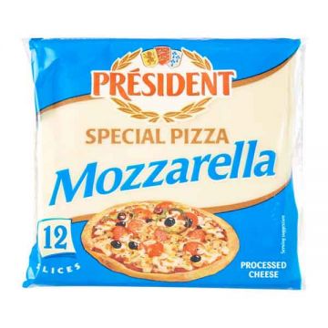 President Shredded Mozzarella Cheese Light