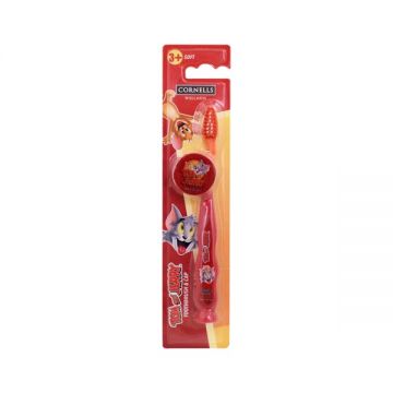 Cornells Tom & Jerry Soft Toothbrush With Cap