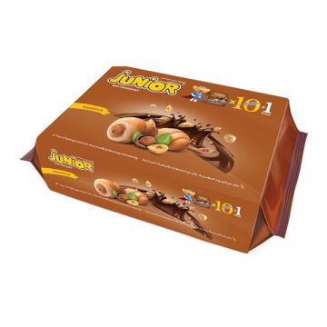 Junior Mini Croissant Hazelnut 10x35gm