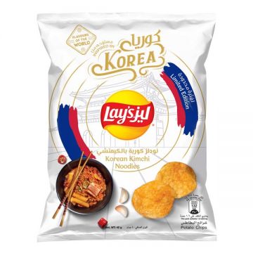 Lays Korean Kimchi Noodle Chips 160gm