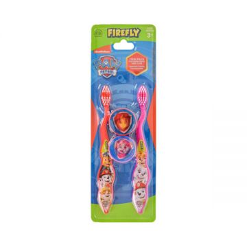 Firefly Kids Toothbrush With Cap 2 Pcs-paw Patrol