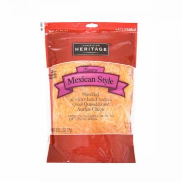 American Heritage Shredded Fancy Mexican Cheese