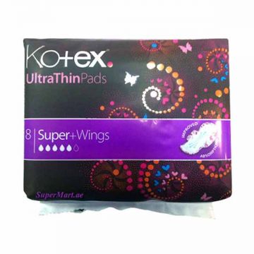 Kotex Ultra Coco Super Pad With Wings 8's