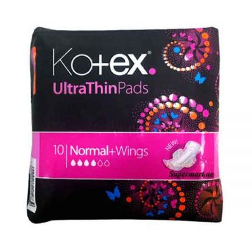 Kotex Ultra Coco Normal Pad With Wings 10's