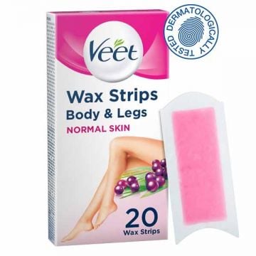 Veet Wax Strips Normal 20