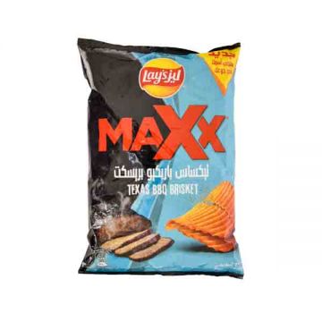 Lays Max Potato Chips Texas Bbq Brisket 160gm