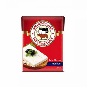 The Three Cow Feta Cheese 200gm