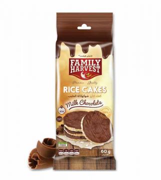 Family Harvest Rice Cakes Milk Chocolate