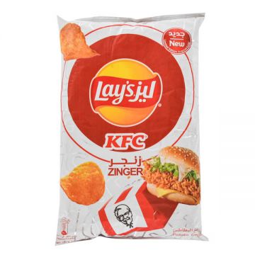 Lays Potato Chips Kfc Zing 155gm