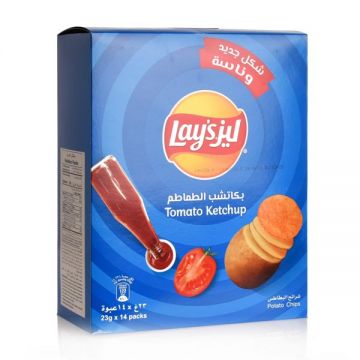 Lays Natural Potato Chips Ketchup