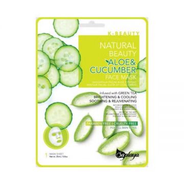 Saplaya Aloe & Cucumber Face Mask Sheet 25ml