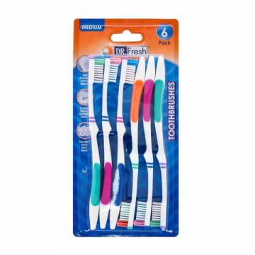 Dr.fresh 6pk Mix Toothrush