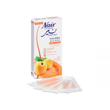 Nair Facial Wax Strips Apricot 20 Strips