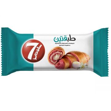 7days Croissant Double Fill Strawberry & Vanilla 90gm