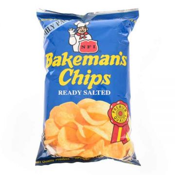Bakeman S Potato Chips Natural Salted