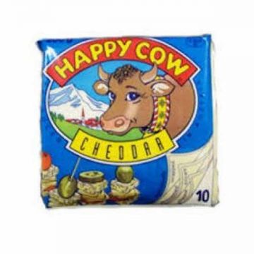 Happy Cow Cheddar Slice Cheese