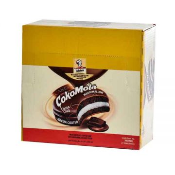 Alvein Milk Chocolate Cake With Marshmallow 24x23gm