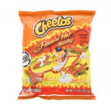 Fritolay Cheetos Crunch Flamin Hot