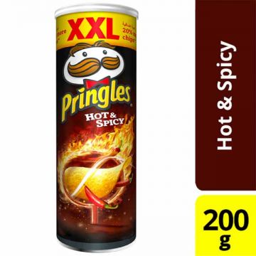 Pringles Potato Chips Hot & Spicy