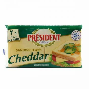 President Burger Cheese Sandwich Family