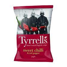 Tyrrells Sweet Chilli & Red Pepper 40Gm