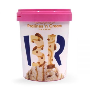 Baskin Robbins Ice Cream Pralines & Cream 1 Pint