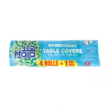 Hala Table Cover Bio 100x100 4+1s