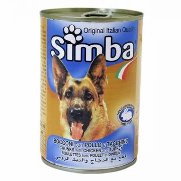 Simba Dog Food Chunks Chicken Nturkey