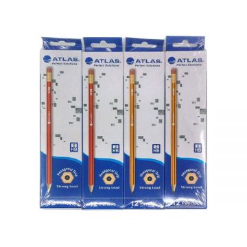 Atlas Pencil 4 Packet Of 12 Pcs - Asp-pack-32