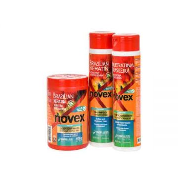 Novex Keratin Shampoo 300ml+conditioner 300ml+mask 400gm