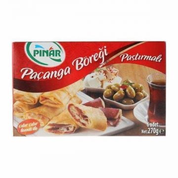 Pinar Borek Roll With Pasturma & Cheese