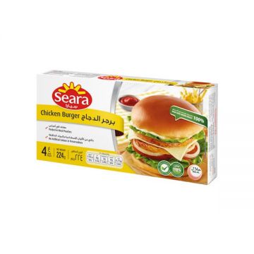 Seara Frozen Un breaded Chicken Burger 224 Gm