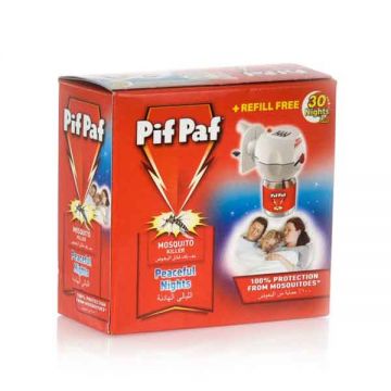 Pif Paf Electic Mosquito Refill 28ml+device