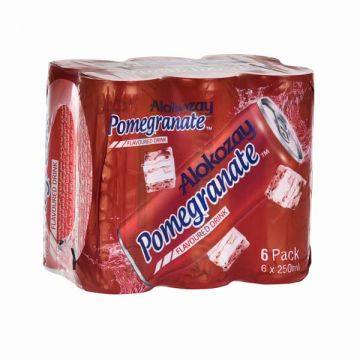 Alokozay Pomegranate Flavored Drink 250ml Pack Of 6