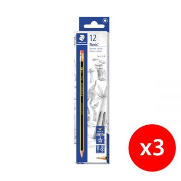 Staedtler Norica Pencil 12pcs- 3 Packs - Stp-pack-338