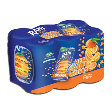 Rani No Sugar Added Orange Float Can 6x180ml