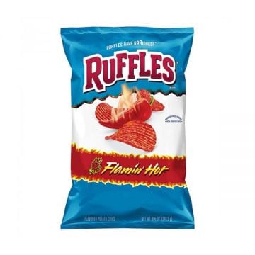 Frito-lay Ruffles Chips Flamin Hot