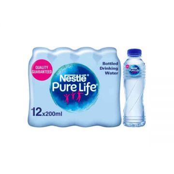 Nestle Pure Life Drinking Water 12x200ml
